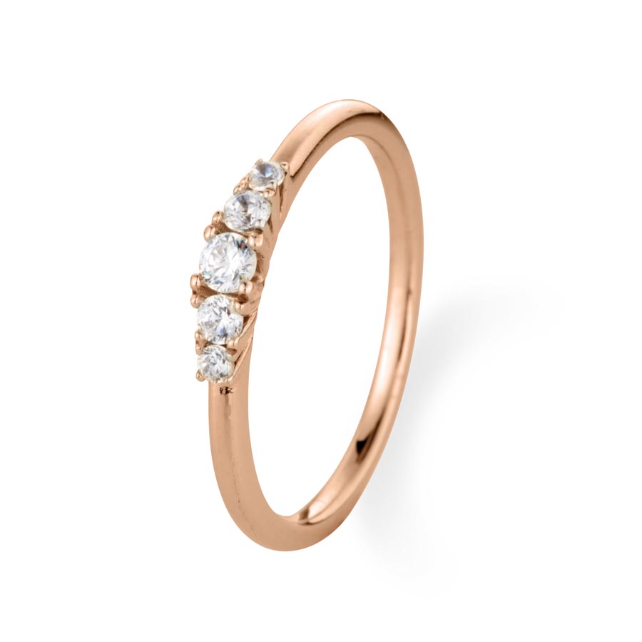 503693-5H28-001 | Verlobungsring <br>Freilassing 503693 585 Roségold, Brillant 0,200 ct H-SI<br>∅ Stein 2,8 mm <br>100% Made in Germany   1.158.- EUR   