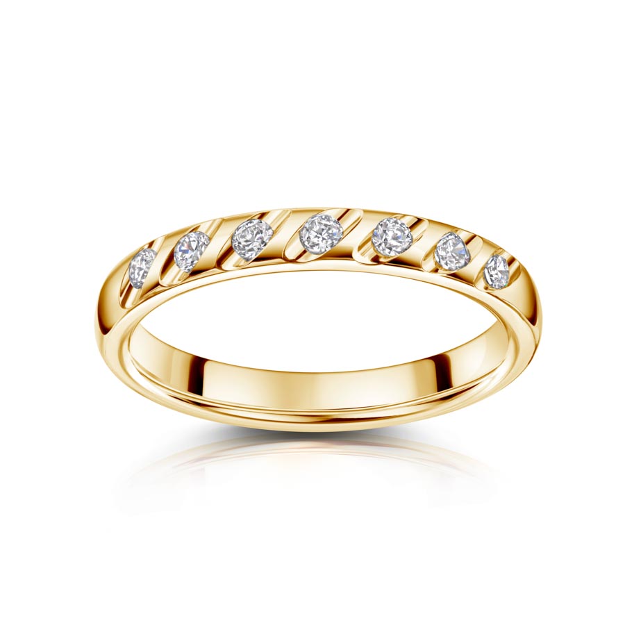 530120-3120-046 | Memoirering <br>Freilassing 530120 333 Gelbgold, s.Zirkonia<br>∅ Stein 2,0 mm <br>100% Made in Germany   661.- EUR   